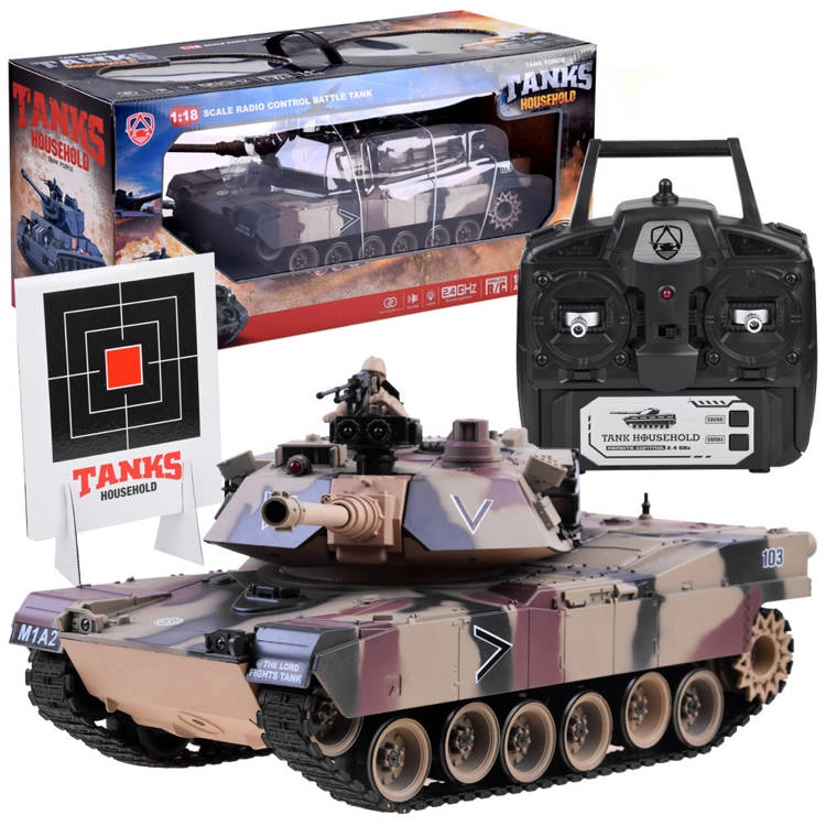 E-shop Diaľkovo ovládaný tank US M1A2 1:18