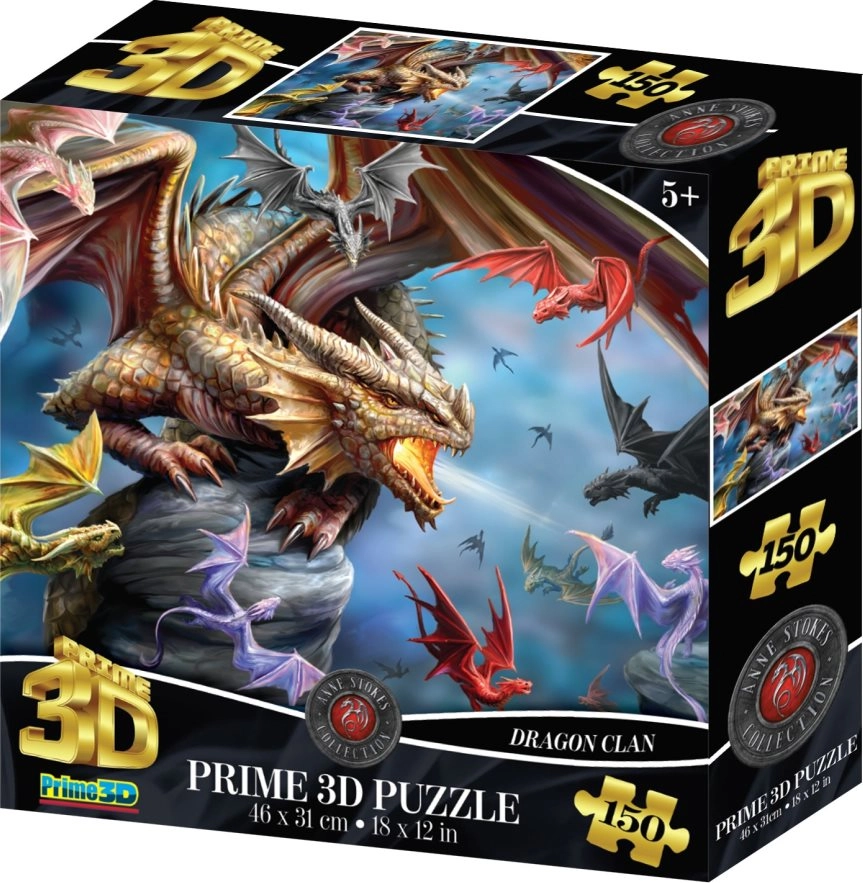 E-shop PRIME 3D puzzle Dračí klan 150 ks