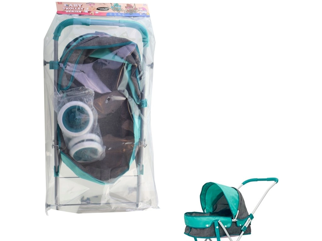 Detský hlboký kočík pre bábiky