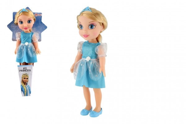 E-shop Teddies princezna Ledové království plast 31 cm v kornoutu