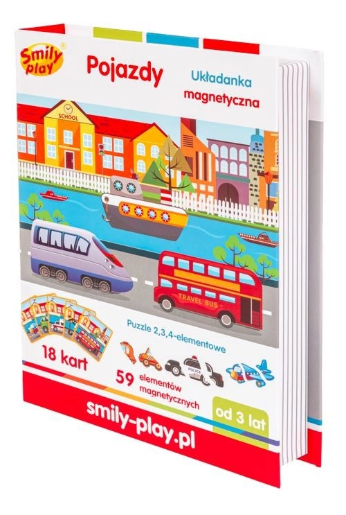 E-shop Magnetická skladačka – dopravné prostriedky
