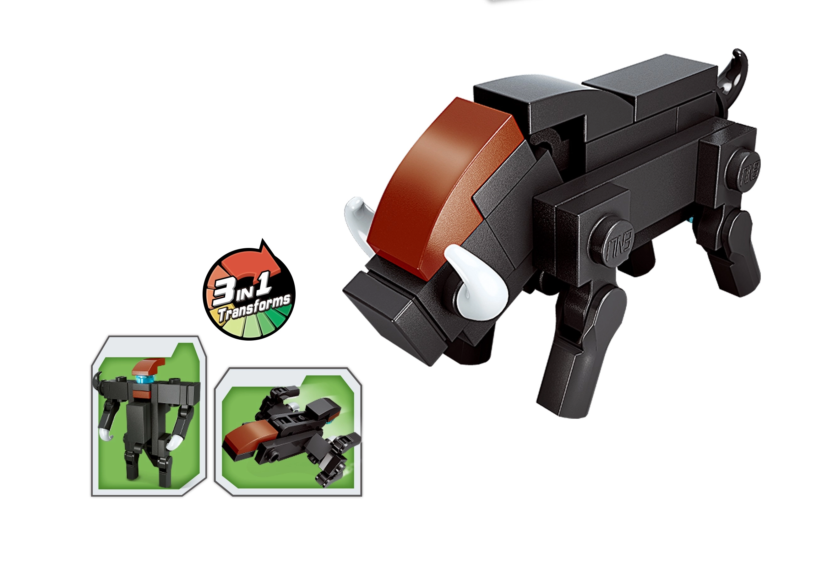 E-shop Qman Multivariant Combat Team 2103-7 Diviak 3v1