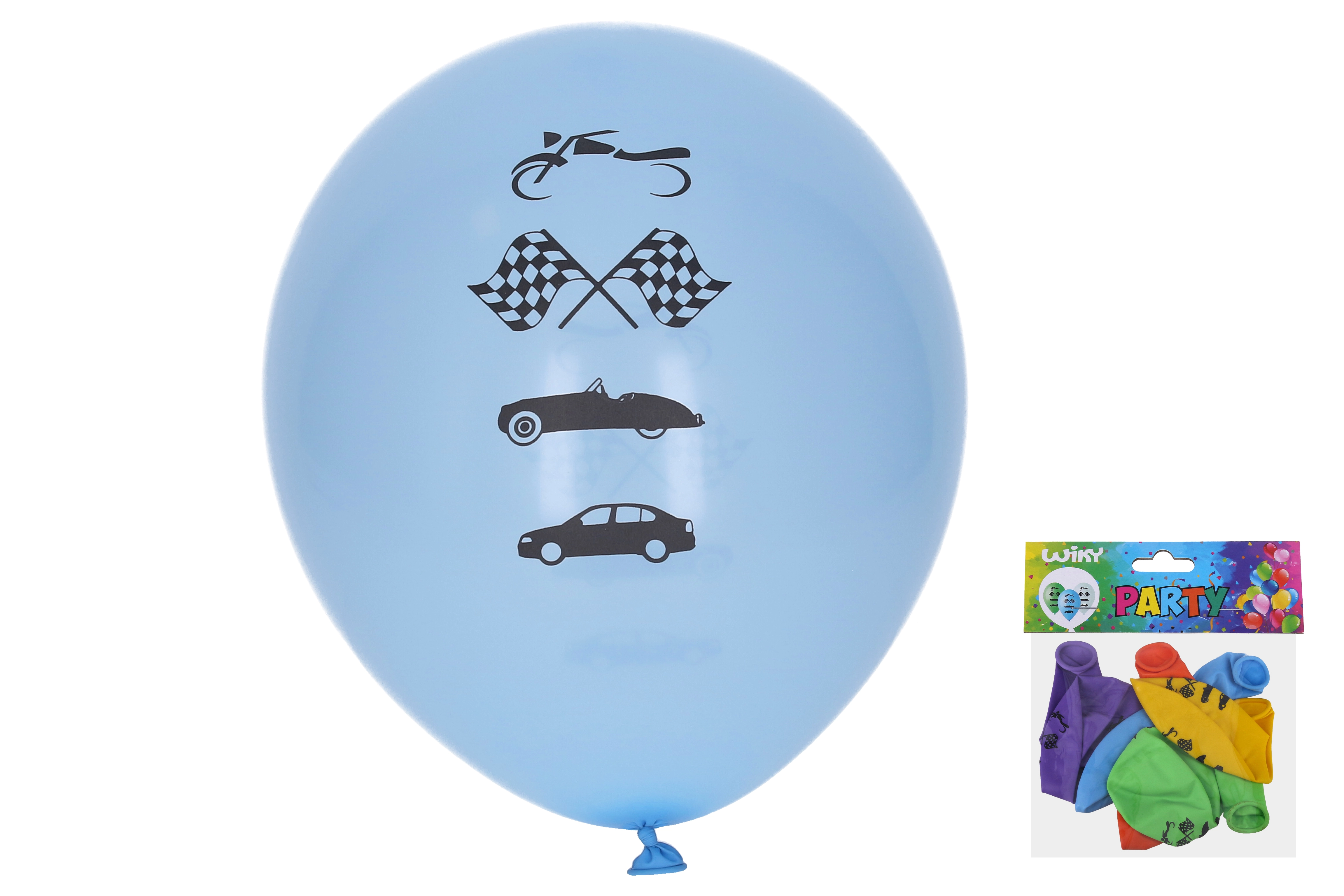 Wiky Nafukovací balón 30 cm Cars