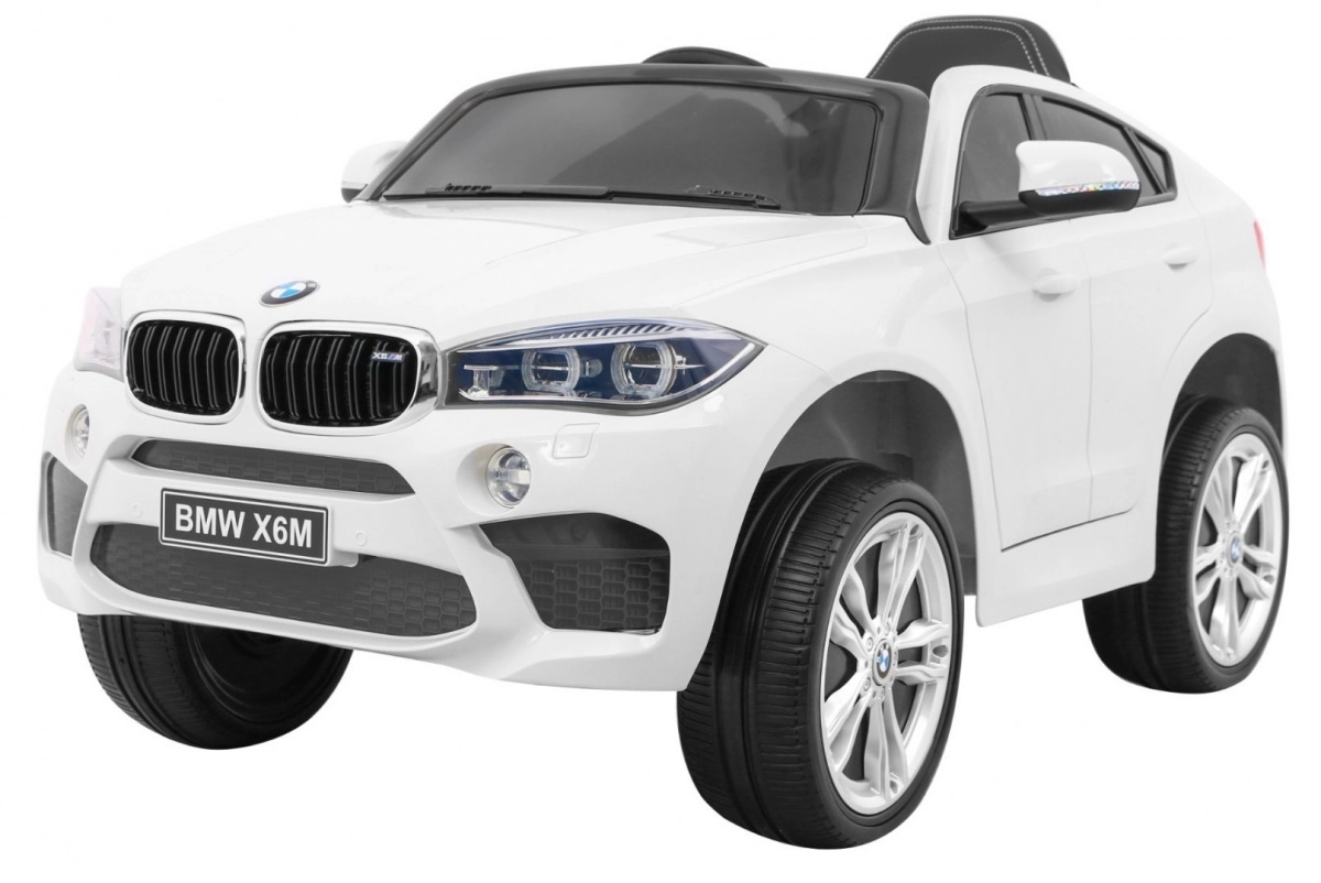 Elektrické autíčko pre deti BMW X6M biele