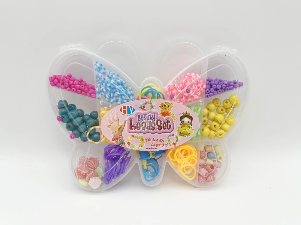 E-shop Sada gumičiek a korálikov na výrobu náramkov Loom Band, 338 ks