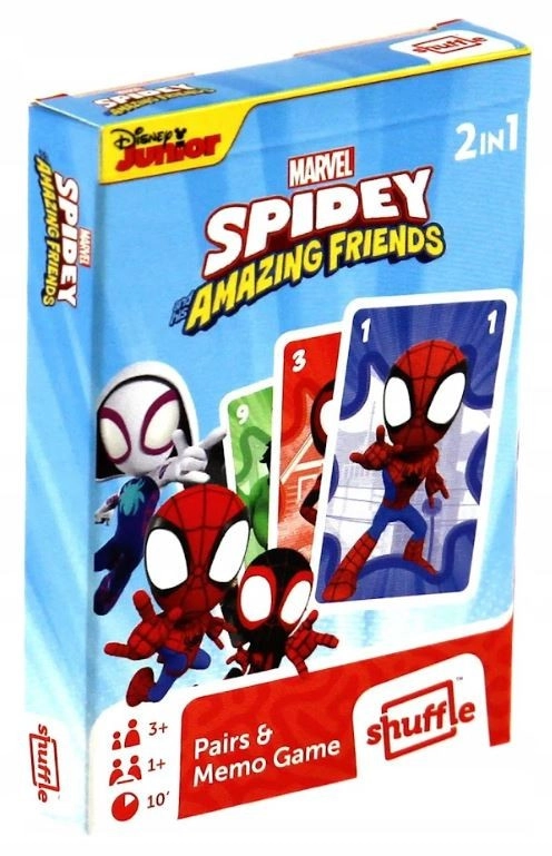 Karty hracie Čierny Peter / Pexeso 2v1 Spiderman