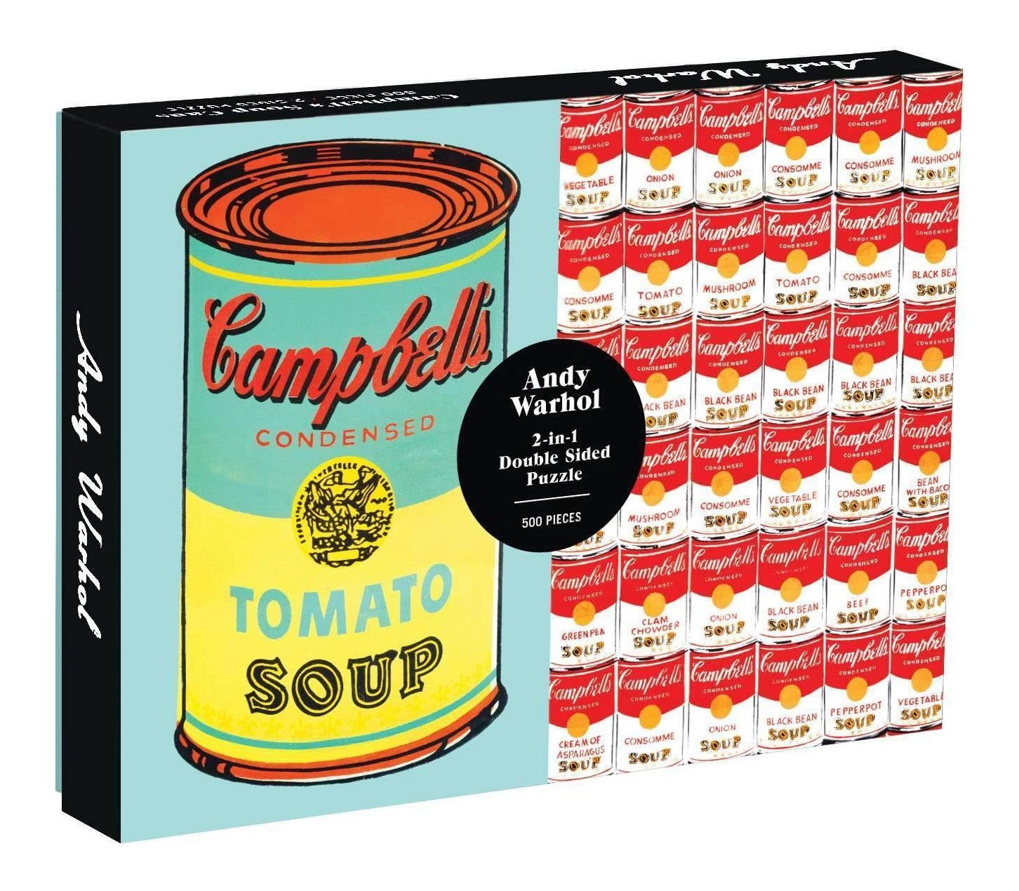 E-shop GALISON Oboustranné Andy Warhol Campbell´s Soup Cans 500 dielov