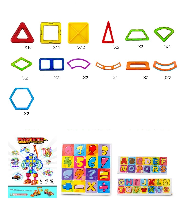 Alltoys magnetická stavebnica 89 ks