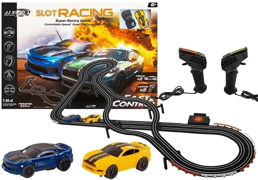Lean Toys HRACIA ZÁVODNÁ AUTODRÁHA