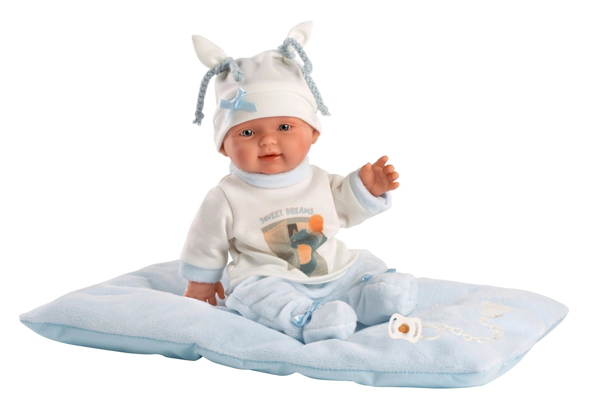 E-shop Llorens 26311 NEW BORN CHLAPEČEK realistická miminko s celovinylovým tělem 26 cm