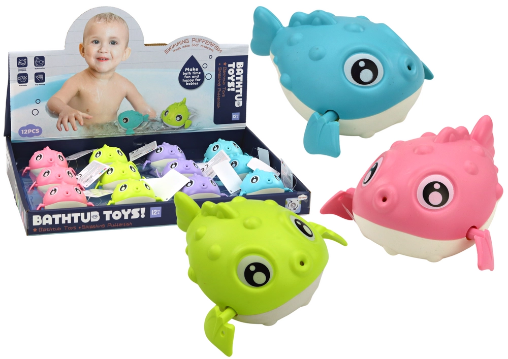 E-shop LEAN Toys Naťahovacia plávajúca s rybami