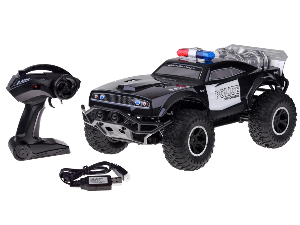Diaľkovo riadený monster truck Polícia