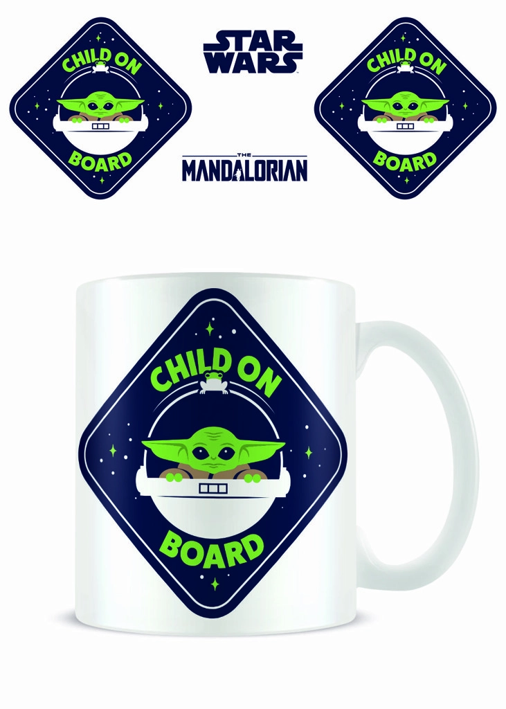 Pyramid International Hrnček keramický Mandalorian Child on board 315 ml