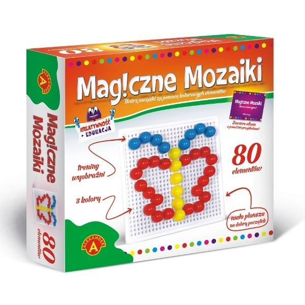 E-shop Magické mozaiky – kreatívna a vzdelávacia sada 80 dielikov