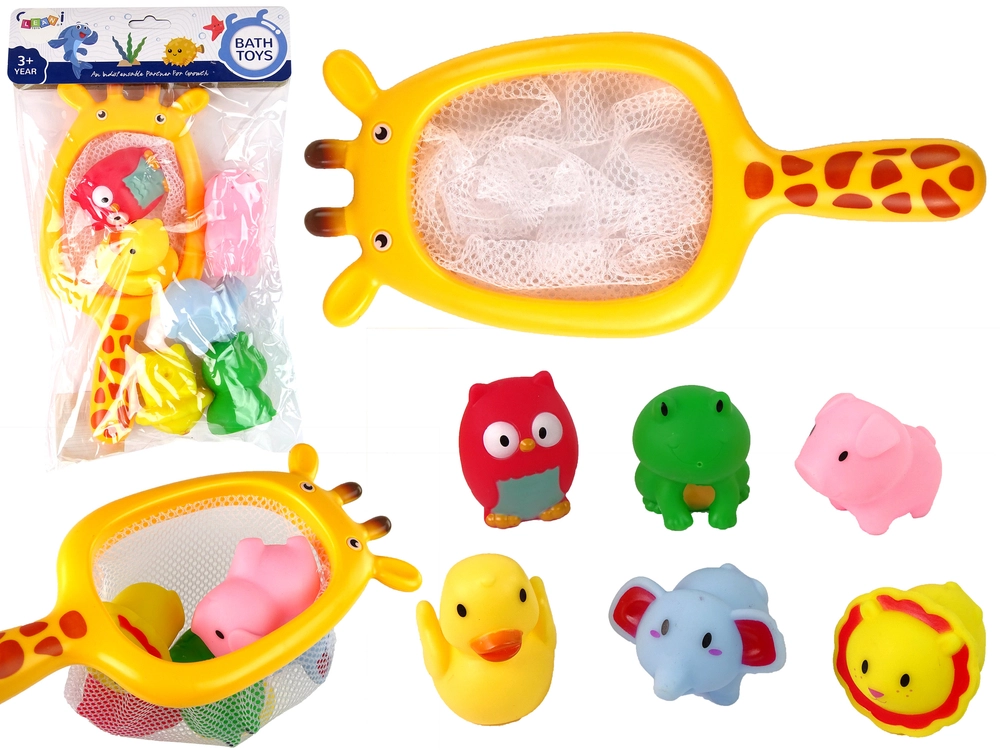 E-shop Lean Toys Sada na lovenie zvieratiek - Žirafa