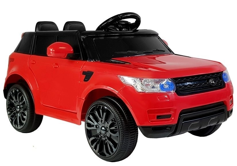 E-shop Lean Toys Elektrické autíčko Start Run 2x6V/45Ah červená