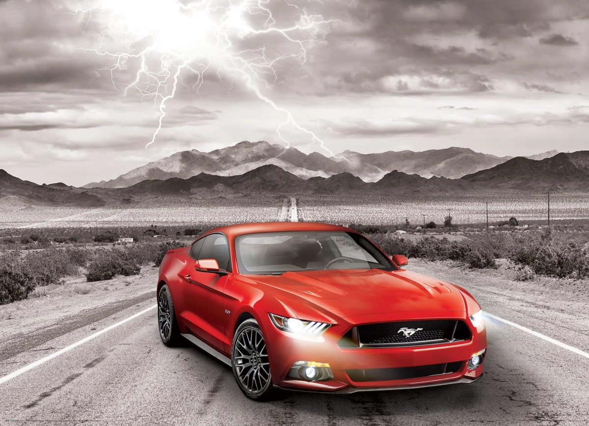 Eurographics Ford Mustang GT 2015 1000 dielov