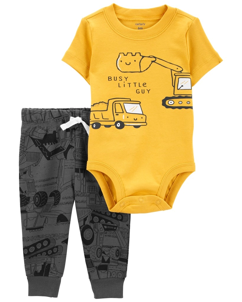 E-shop Carter’s Set 2dielny body kr. rukáv tepláky Blue Dog chlapec
