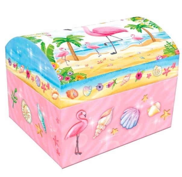 E-shop Pecoware Hudobná skrinka - Plameniak