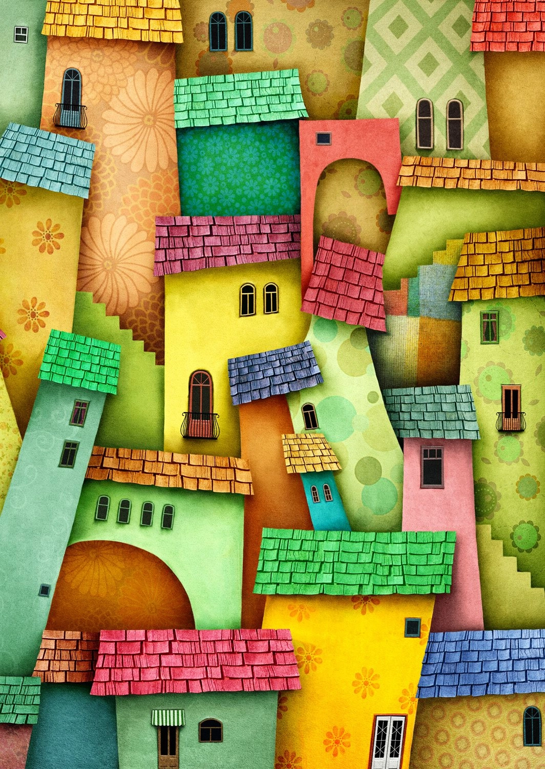 E-shop Enjoy Joyful Houses 1000 dielov