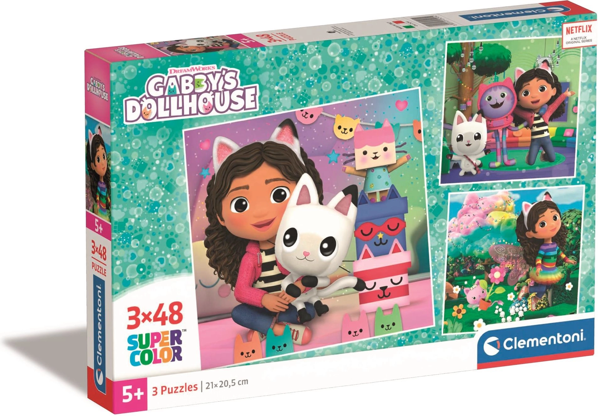 E-shop Clementoni Gábinin kouzelný domek 3x48 dielov