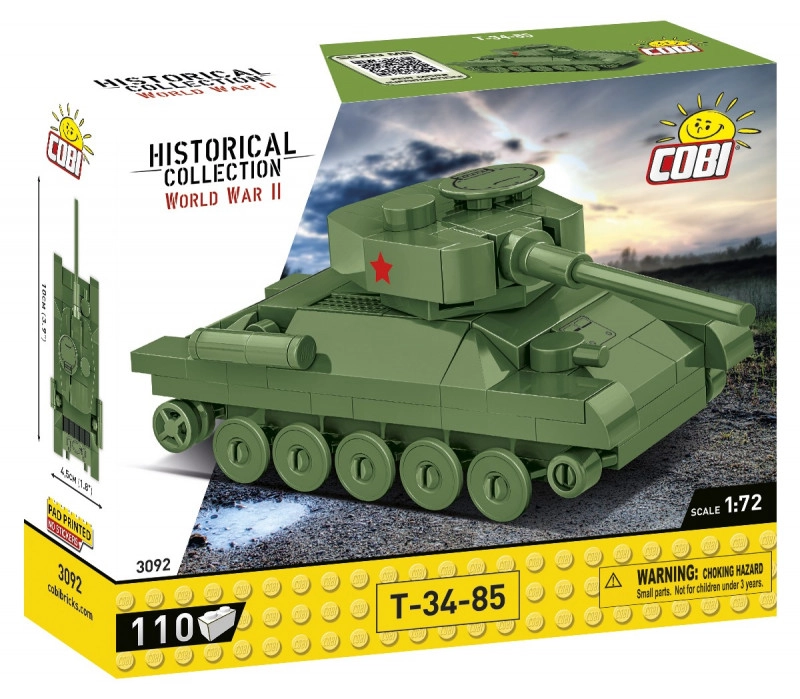 E-shop COBI 3092 Mini tank Typ T 34/85 1:72