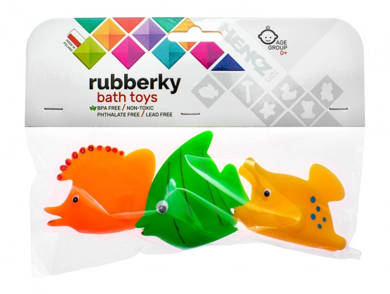 Hencz Toys rybičky do kúpeľa pre bábätká