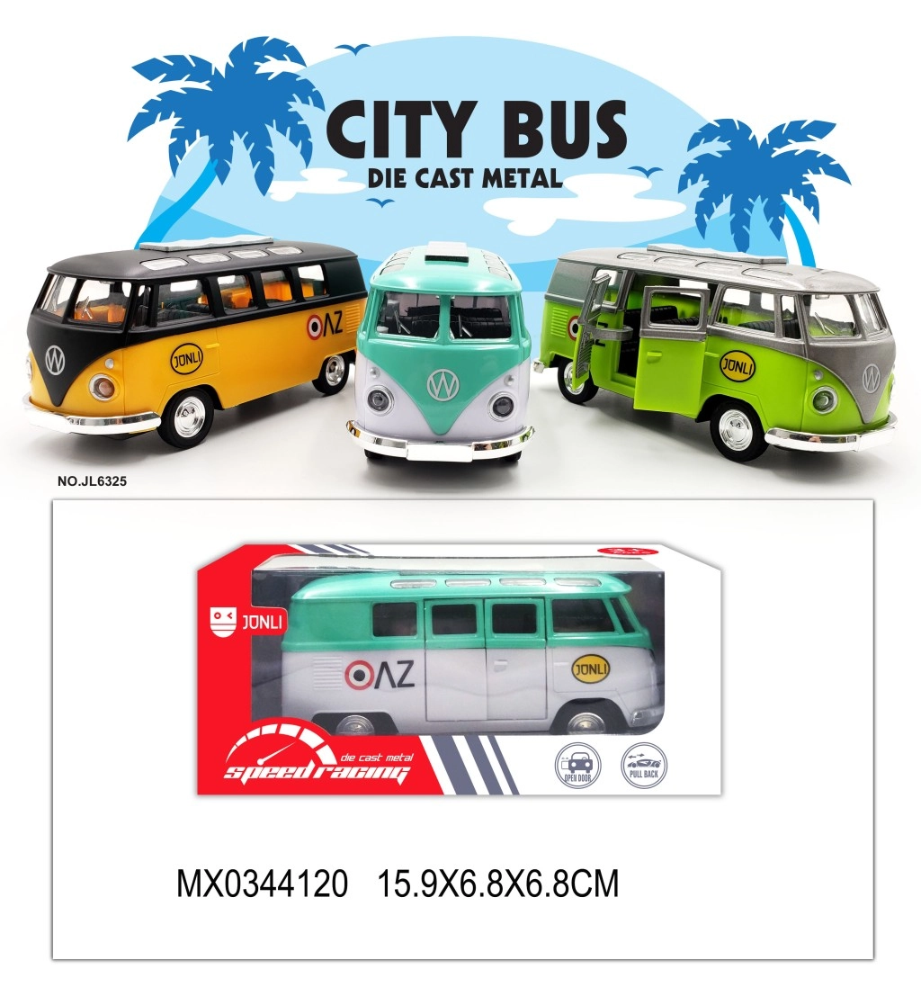 E-shop Alltoys Autobus mini červeno-bílý