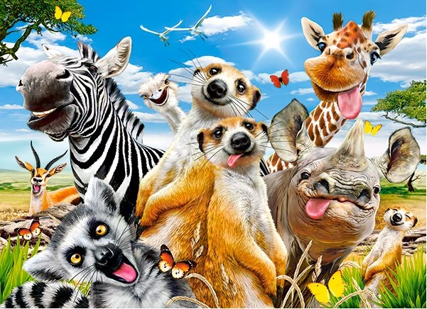 E-shop Castorland African Selfie 200 dielov