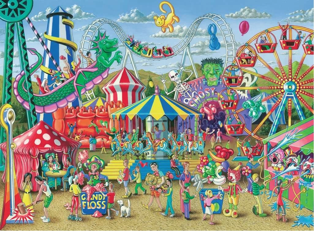 E-shop Ravensburger puzzle Zábava na karnevale XXL 300 dielikov