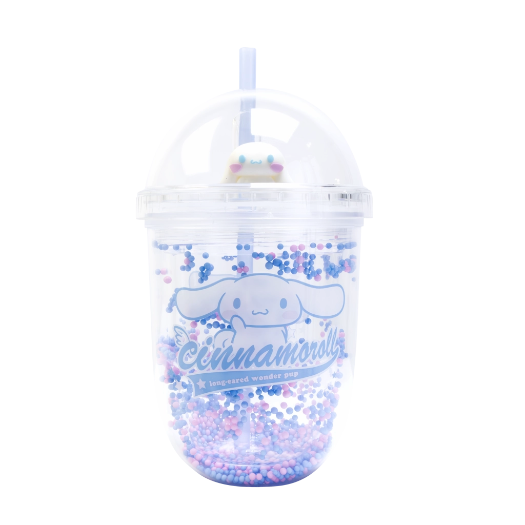 Sanrio Cinnamoroll shaker pohárik so slamkou