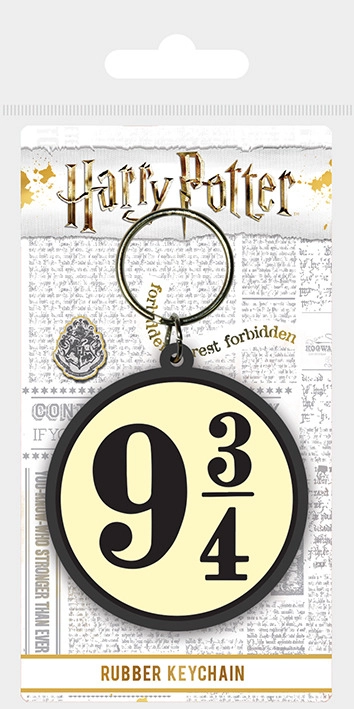 E-shop Prívesok na kľúče Gumová Harry Potter 9 3/4