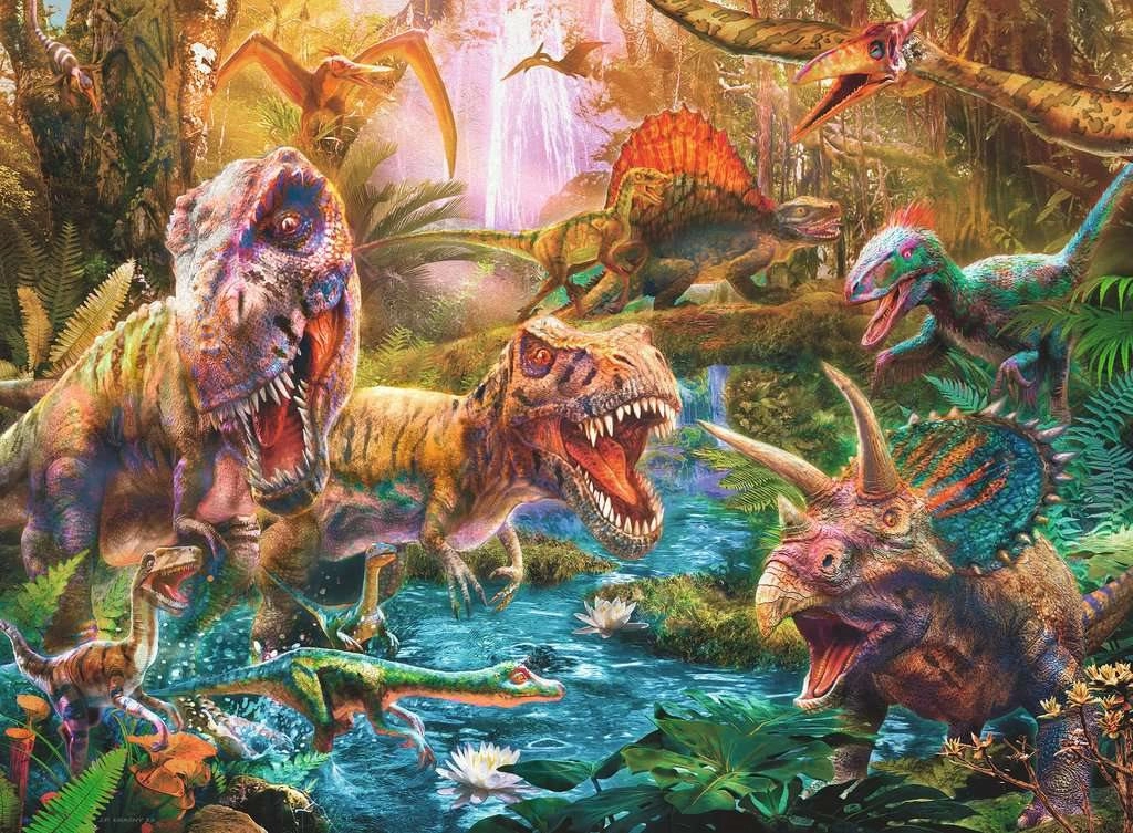 E-shop Ravensburger puzzle dinosaury XXL 150 dielikov