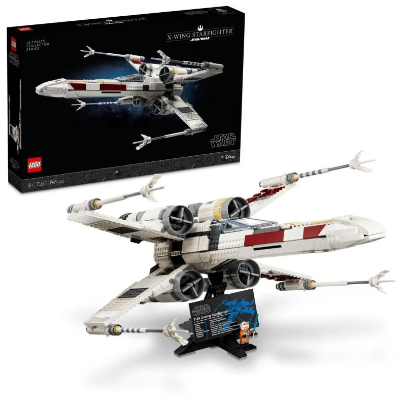 lego star wars stíhačka x-wing ucs 75355 pre dospelých