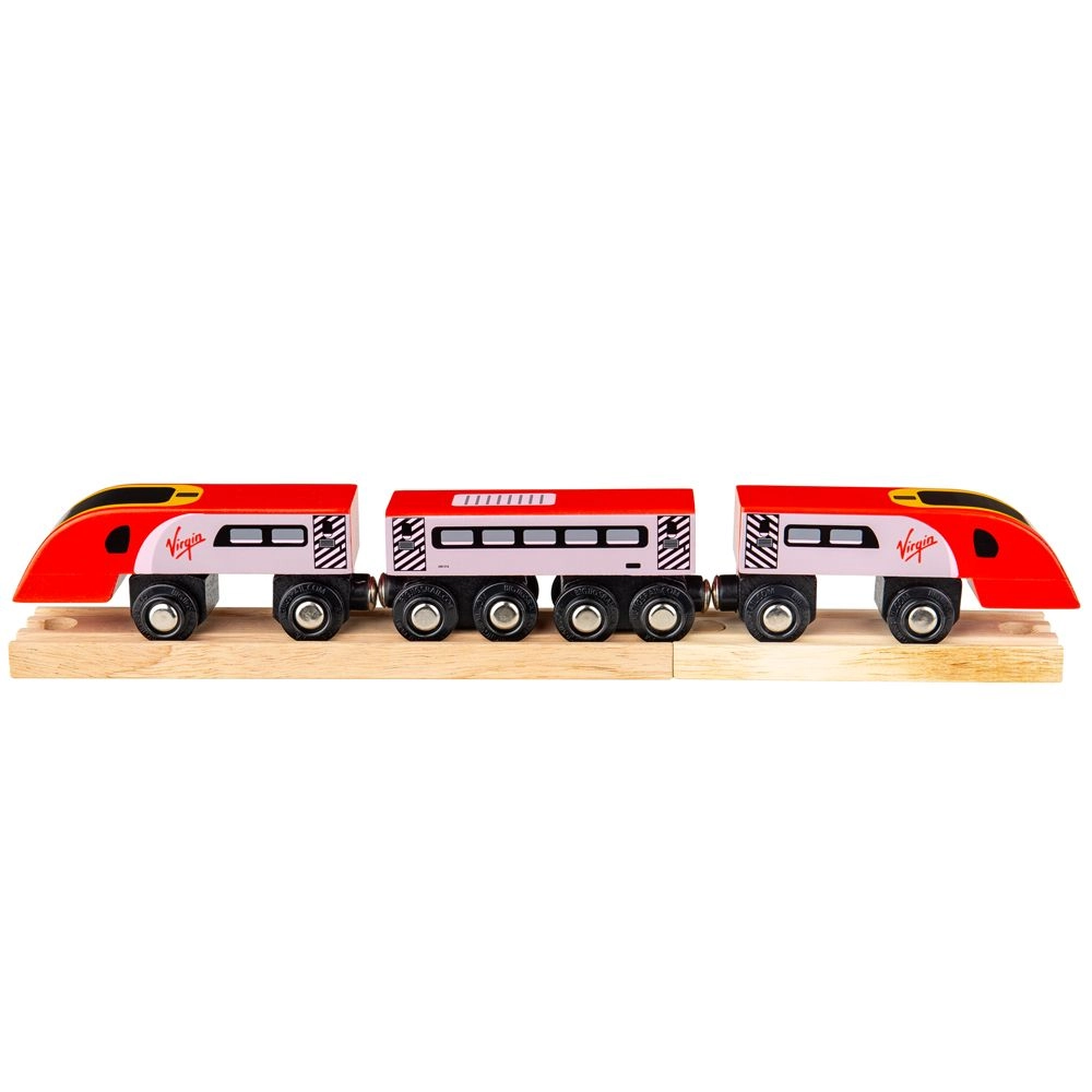 E-shop Bigjigs Vláček Virgin Pendolino
