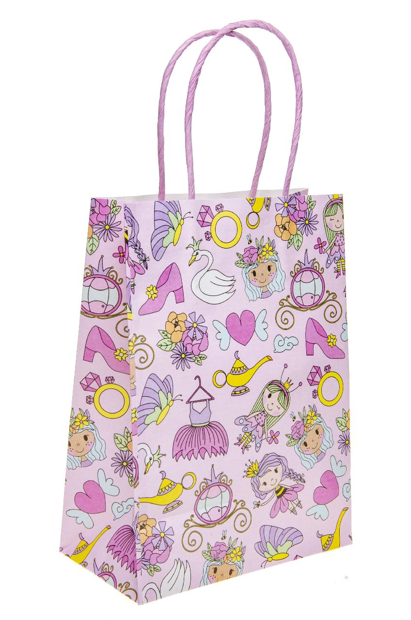 E-shop Darčeková taška s motívom princeznej 16 × 22 × 9 cm