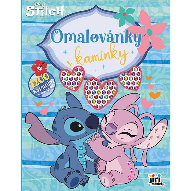 Jiri Models Maľovanky s kamienkami Lilo & Stitch