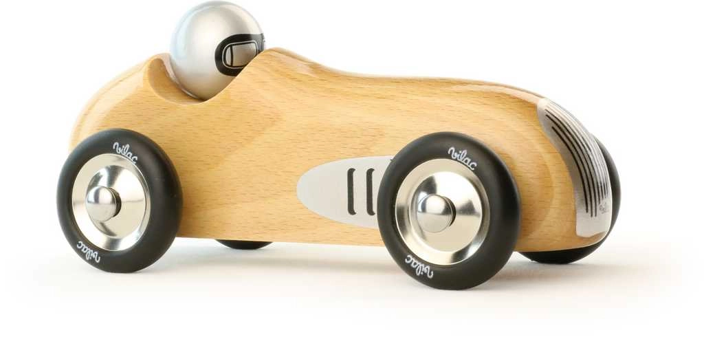 E-shop Vilac Historické pretekárske auto prírodné