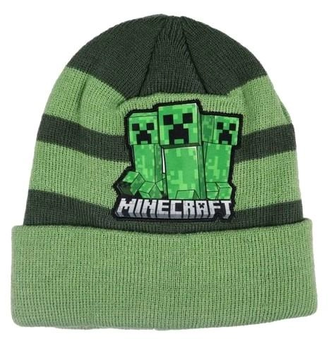 Zelená čiapka Minecraft