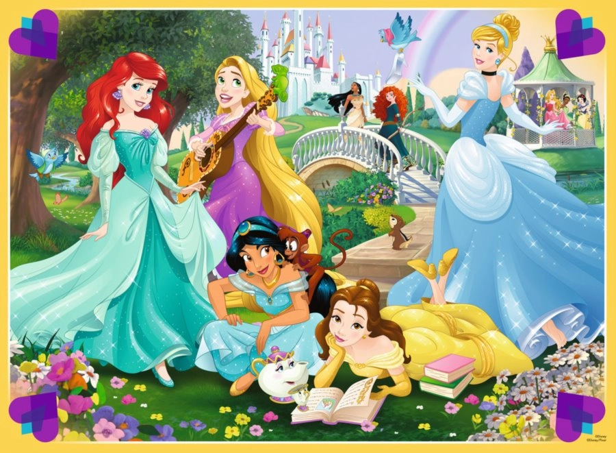 E-shop Ravensburger Disney Princezné 100 dielov