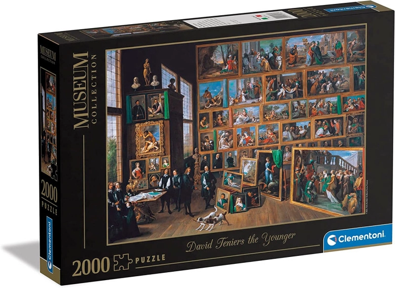 E-shop CLEMENTONI Museum Collection Arcivojvoda Leopold Wilhelm v jeho maliarskej galérii v Bruseli 2000 dielov