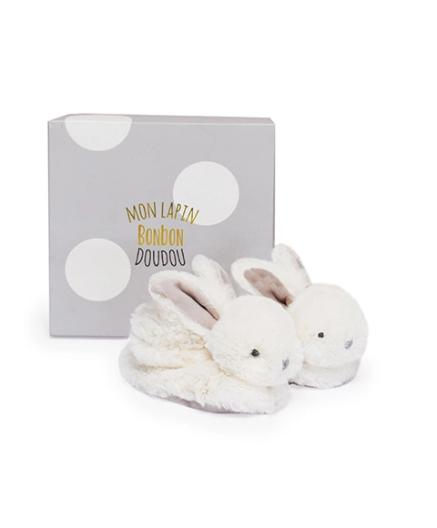 E-shop Doudou et Compagnie Paris Doudou Dárková sada Sada botiček s chrastítky jednorožec