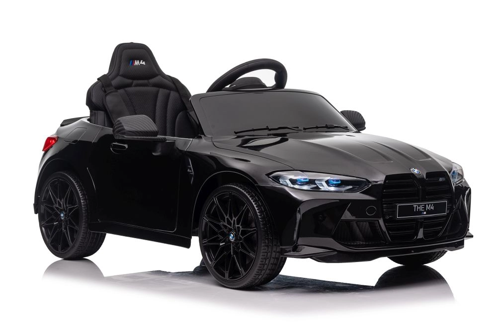 Elektrické auto BMW M4 čierne