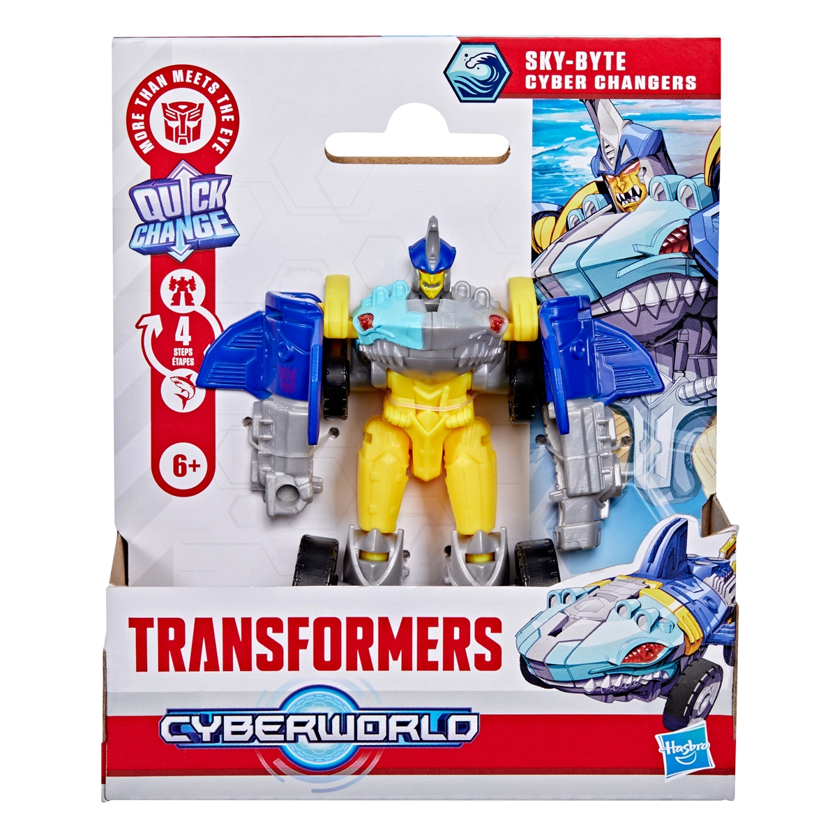 HASBRO Transformers Cyberverse 1-Step Sky-Byte