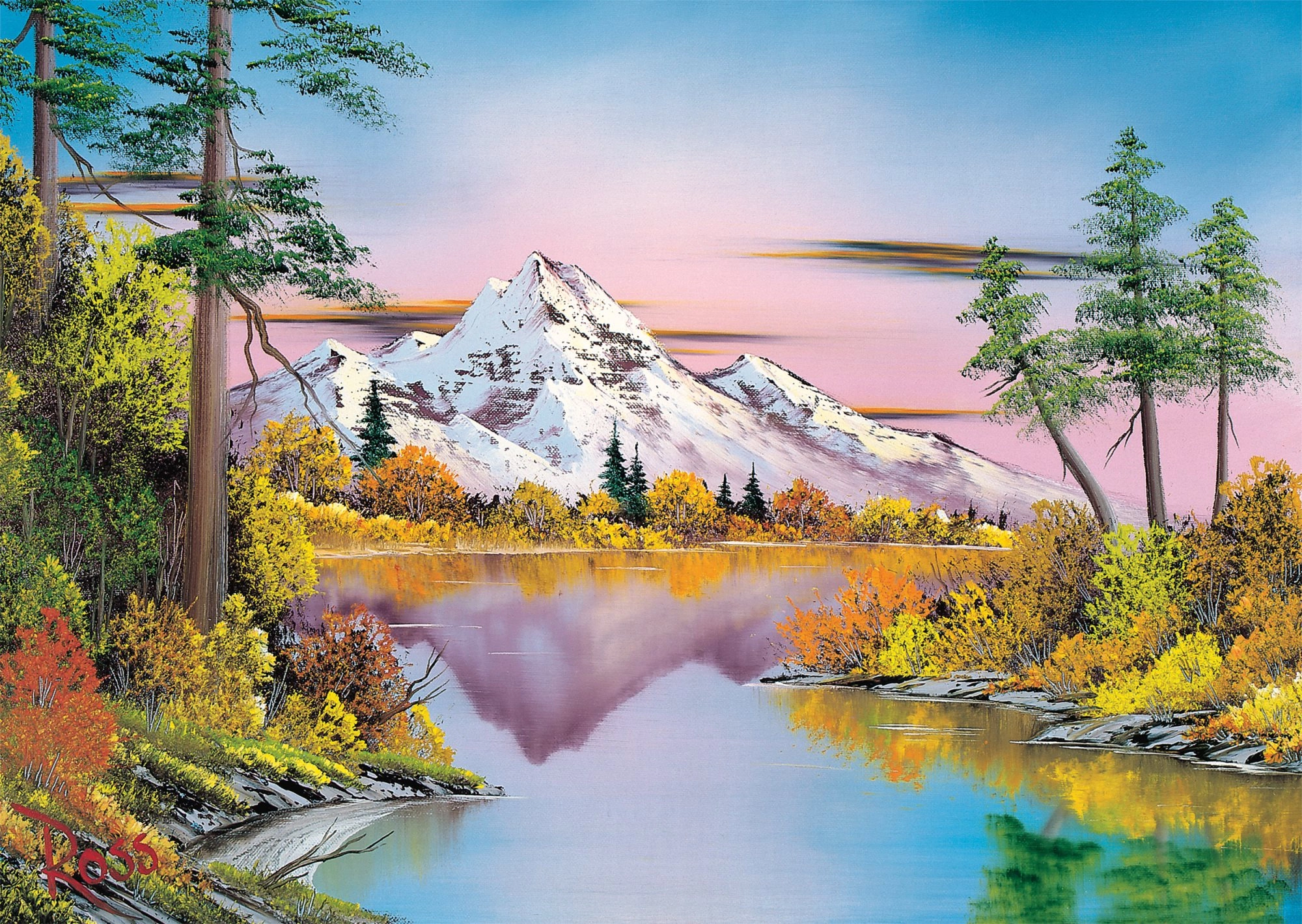 SCHMIDT Bob Ross: Odrazy 1000 dielov
