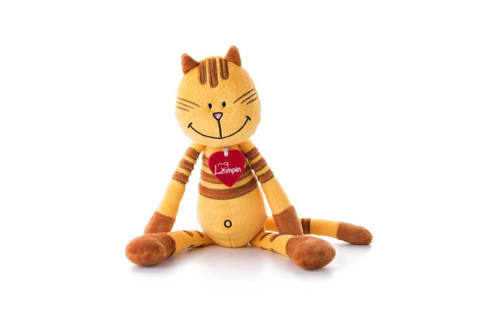 E-shop Kočka Pipa Lipa střední žlutá 38 cm