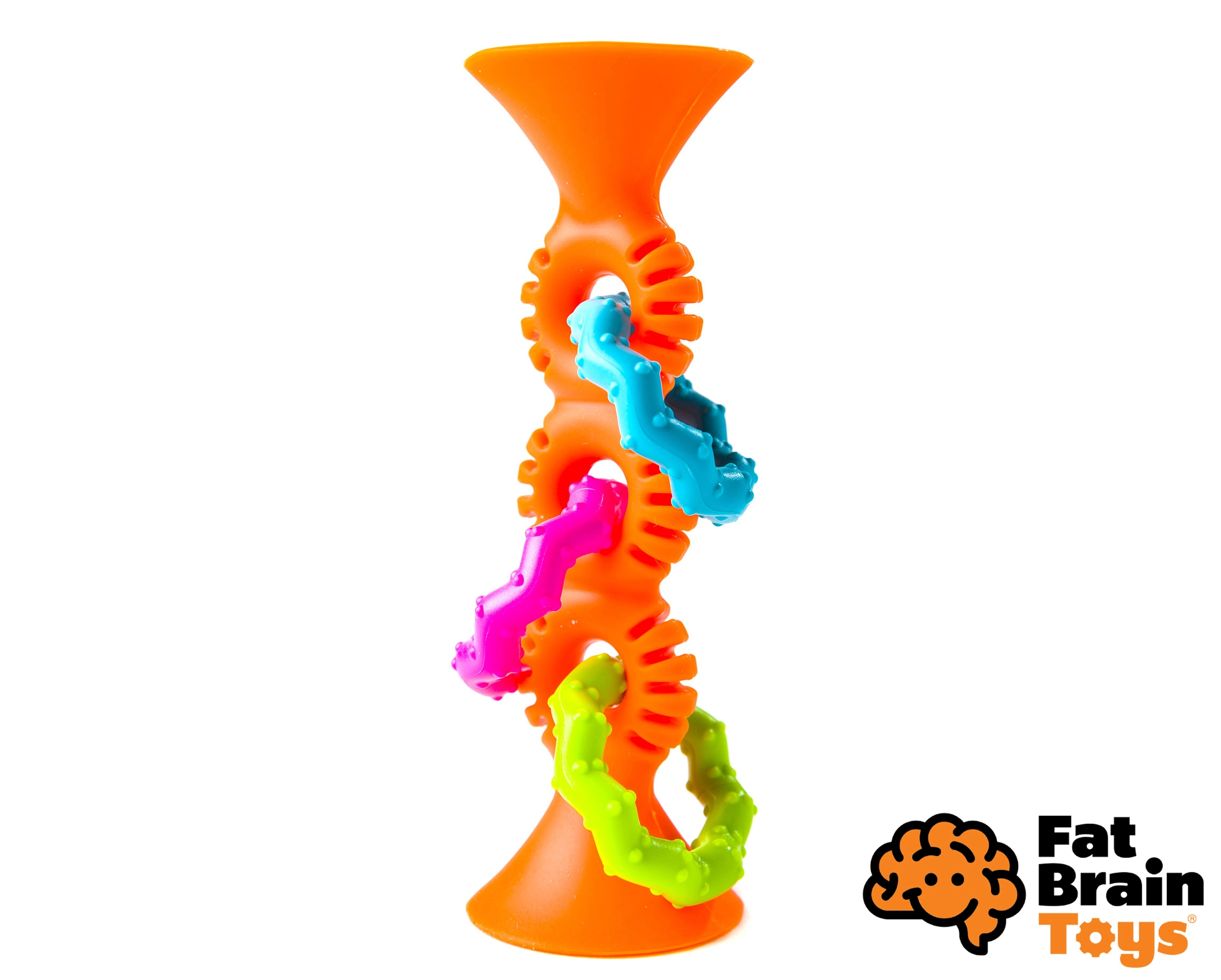 E-shop FAT BRAIN hrkálka pipSquiz Loops oranžové
