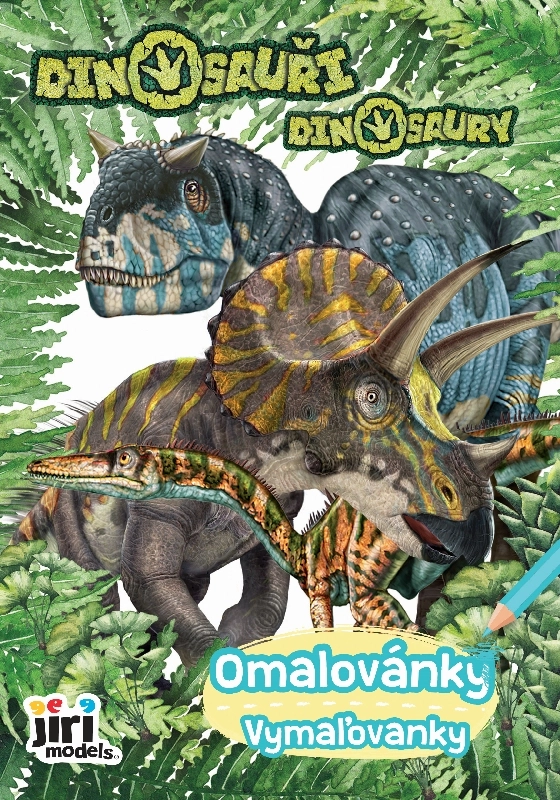 E-shop Jiri Models Dinosauři omalovánka