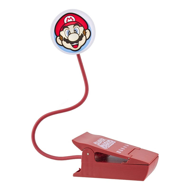 E-shop Lampička na čtení s klipem Super Mario
