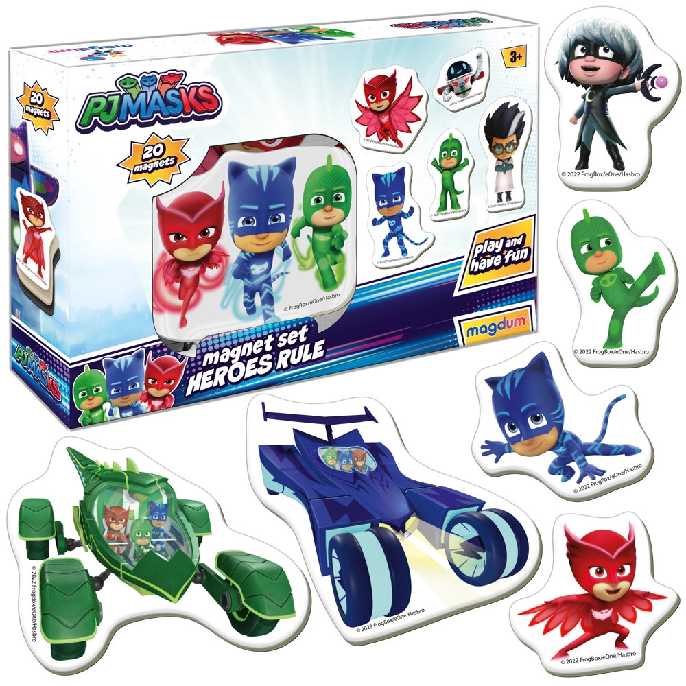 E-shop Sada magnetiek PJ MASKS Pidžamaci pre deti